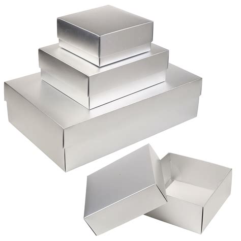 small silver boxes for gifts